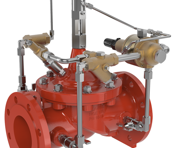CLA-VAL 98-07 : 2-Stage Pressure Management Control Valve - Hydraulic Control