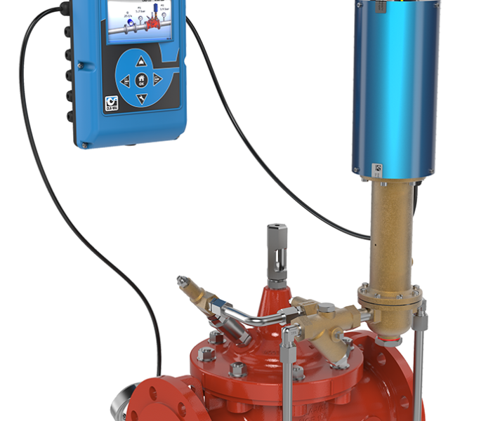 CLA-VAL D22-90-01 : Programmable Pressure Management Control Valve Electronic Controller and Actuated Pilot 4-20 mA